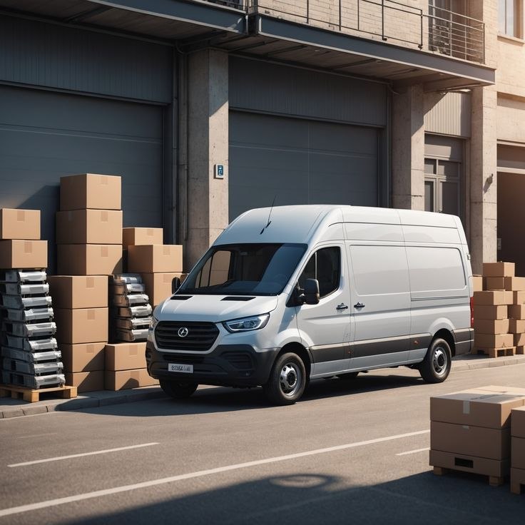 Xage Moving truck illustration